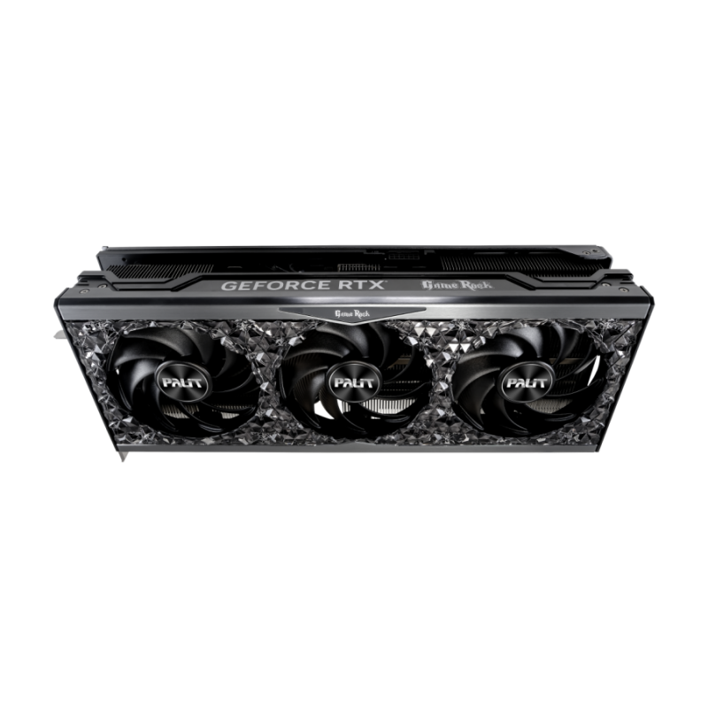 Видео Карта PALIT GeForce RTX 4090 GAMEROCK OmniBlack 24GB GDDR6X 384-bit, RTX4090 GAMEROCK OMNIBLACK 24GB / NED4090019SB-1020Q