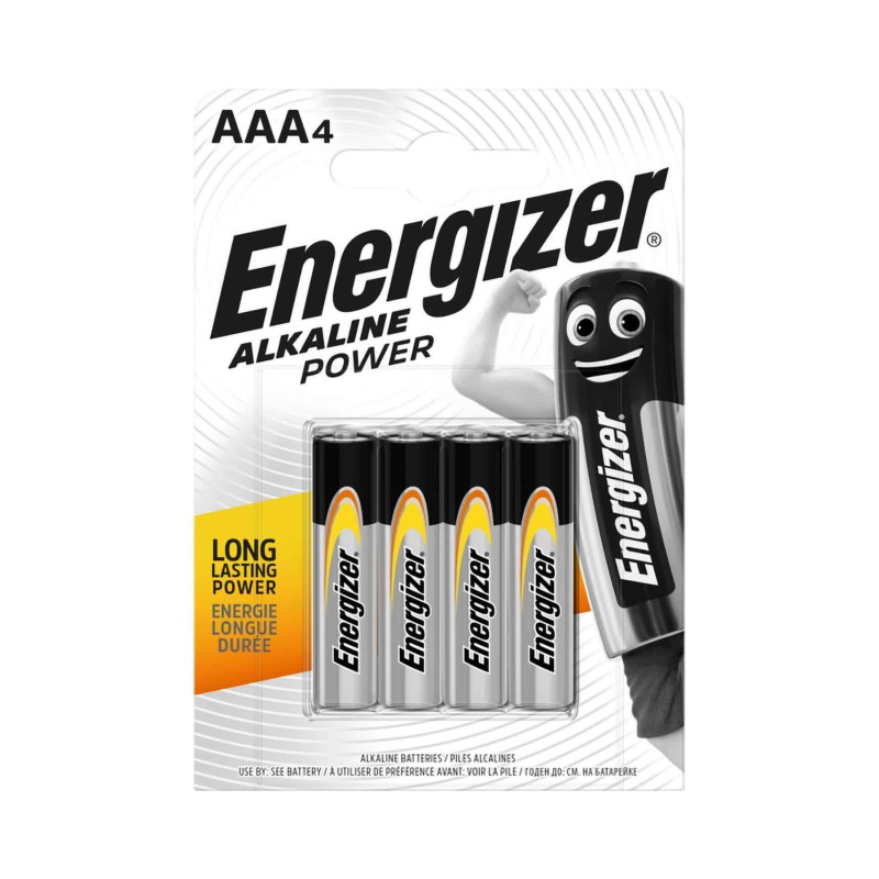 4 AAA BAT ENERGIZER ALKAL 1.5V, 4 AAA BAT ENERGIZER ALKAL 1.5V