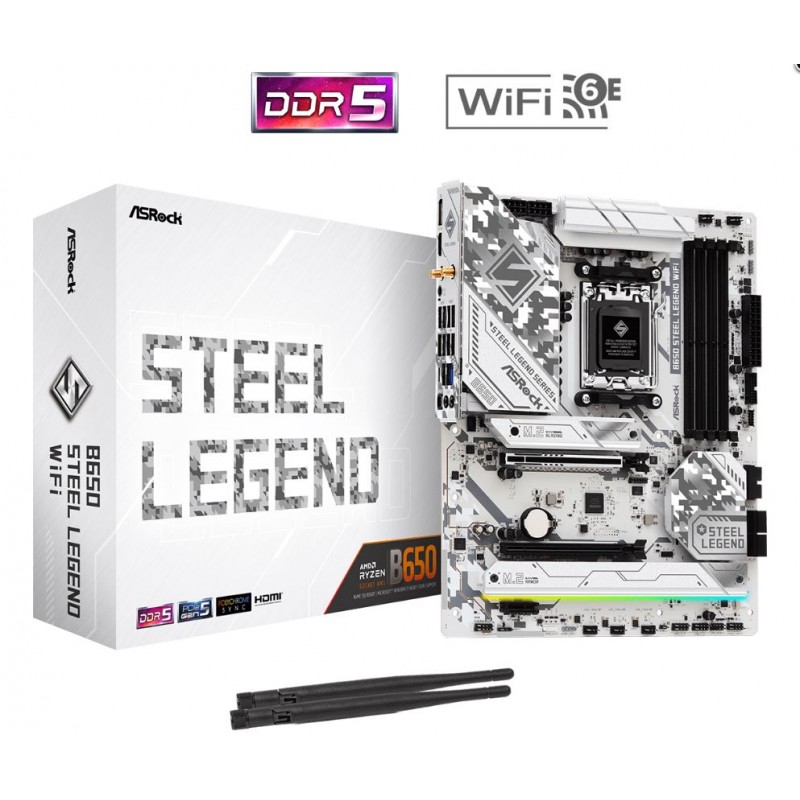 ASROCK B650 STEEL LEGEND WIFI, B650 STEEL LEGEND WIFI / B650 STEEL LEGEND WIFI