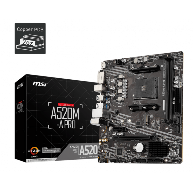 MSI A520M-A PRO-A520M-A PRO / 911-7C96-001