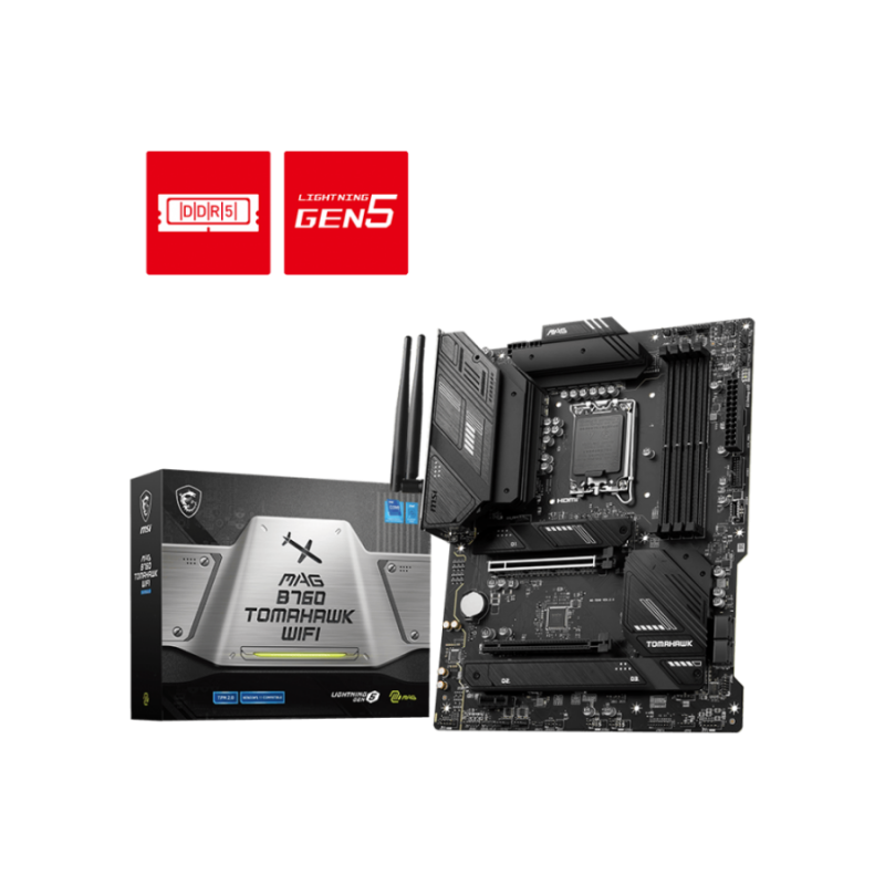 MSI MAG B760 TOMAHAWK WIFI, MAG B760 TOMAHAWK WIFI / 911-7D96-003
