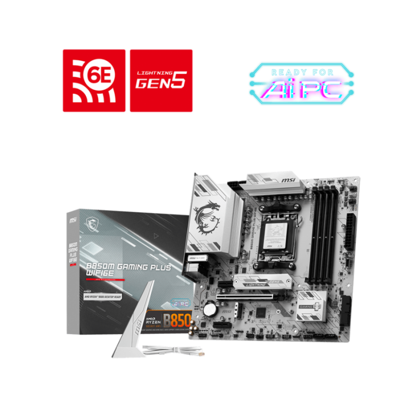 MSI B850M GAMING PLUS WIFI6E
