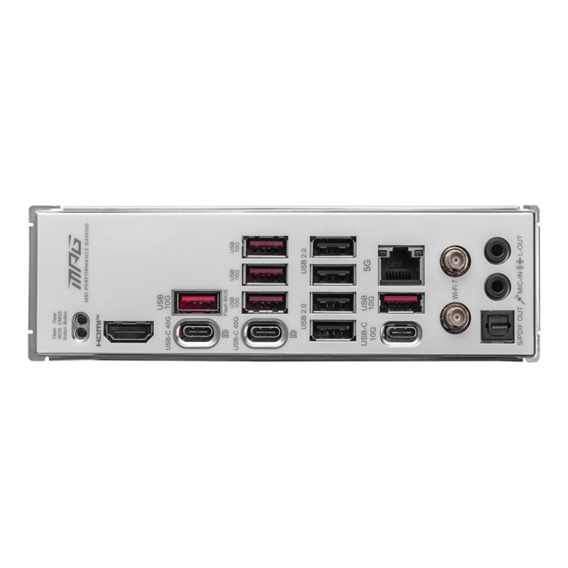 MSI MPG X870E EDGE TI WIFI, 4711377290630 / 911-7E59-001