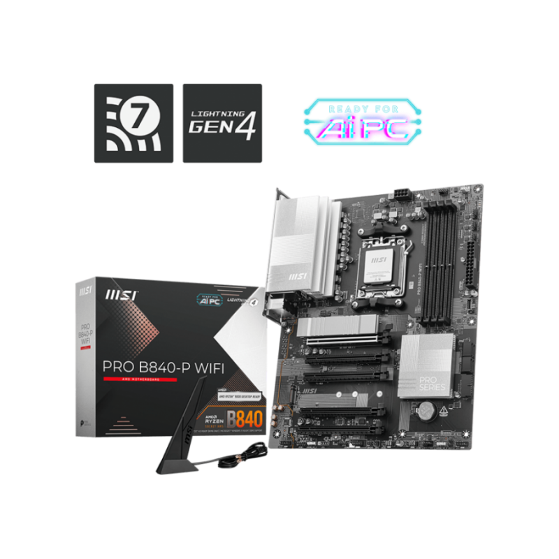 MSI PRO B840-P WIFI /AM5, PRO B840-P WIF / 911-7E57-001
