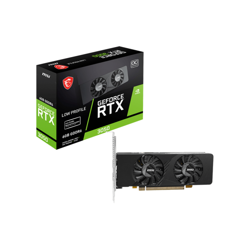MSI RTX3050 LP E 6G OC