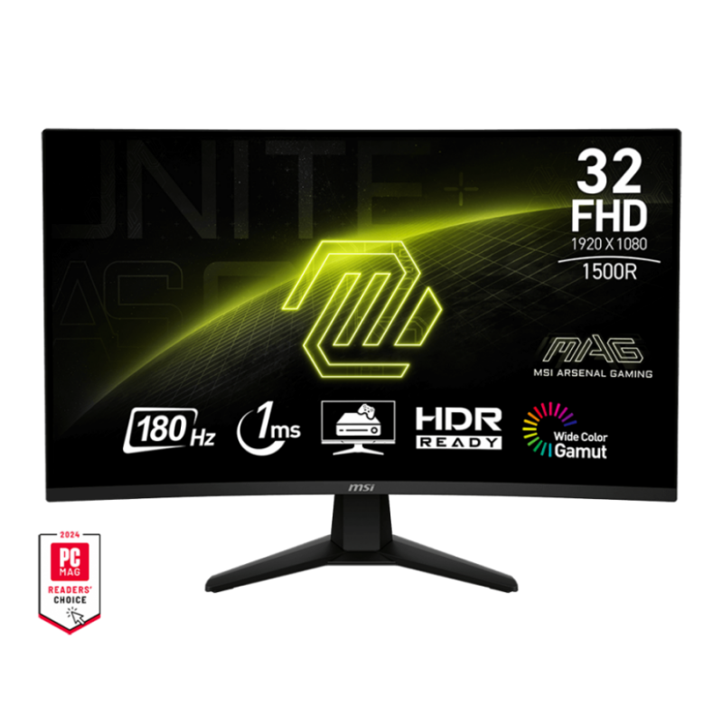 MSI 32.5 MAG 32C6 CURVED, 4711377195287 / 9S6-3DD41M-001