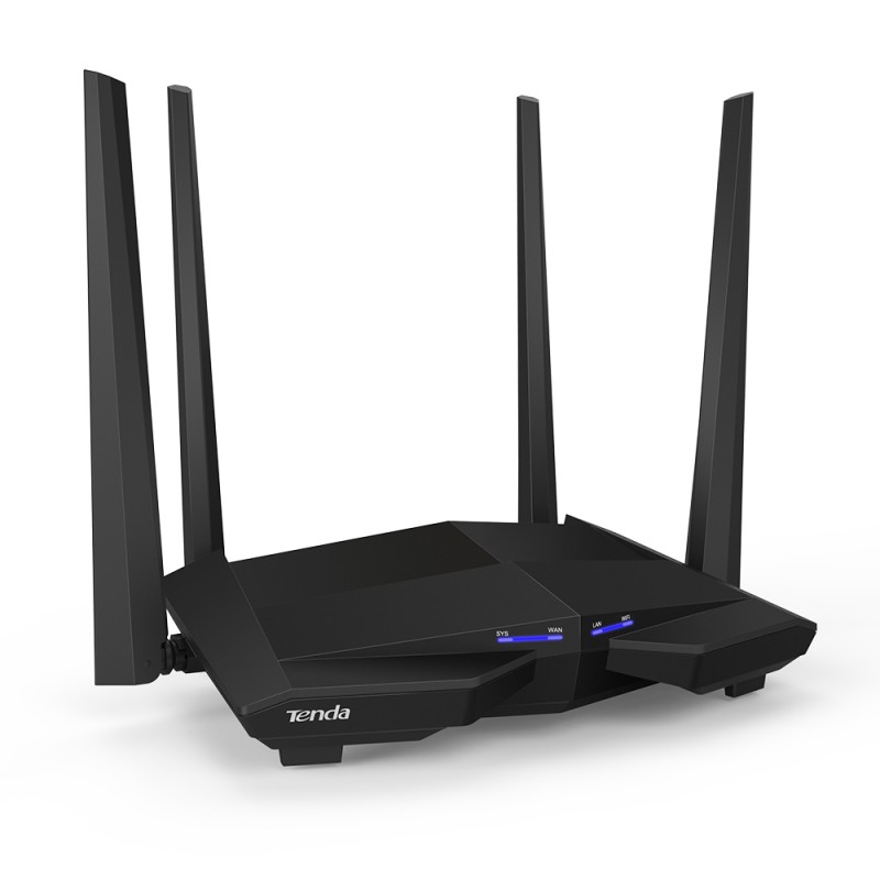 TENDA AC10 WL GB AC1200 ROUTER, AC10 DUA BAND GIGABIT AC1200 / AC10