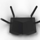 TENDA WL AC ROUTER AC6 /4 ANT-1200Mbps 11AC Router 4 antennas / AC6