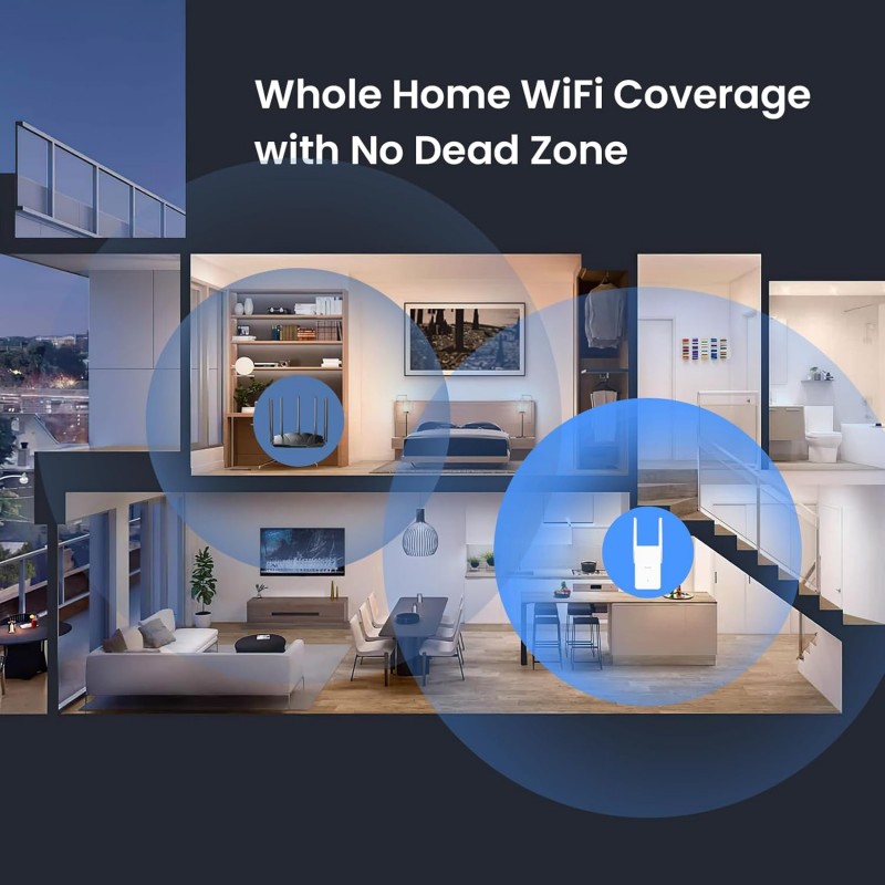 TENDA A23 WI-FI 6 RANGE EXTEND, 6932849425673 / A23