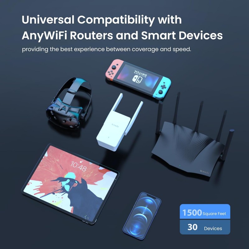 TENDA A23 WI-FI 6 RANGE EXTEND, 6932849425673 / A23