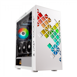Кутия BITFENIX TRACERY ARGB WHITE