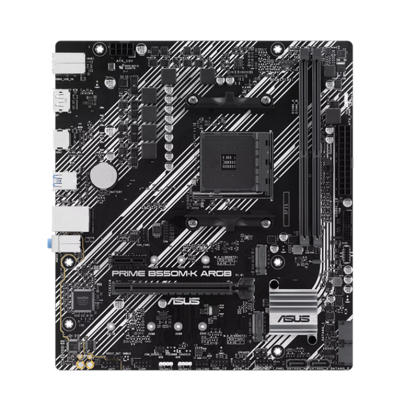 ASUS PRIME B550M-K ARGB /AM4, PRIME B550M-K ARGB / 90MB1GC0-M0EAY0