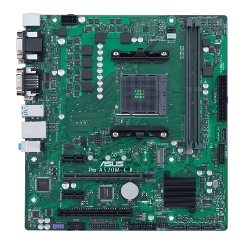 ASUS PRO A520M-C II/CSM /AM4, 4711081250098 / 90MB18F0-M0EAY0