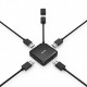 USB 3.0 HUB /4 P+1 USB-C ADAPT, USBHUB / USBHUB