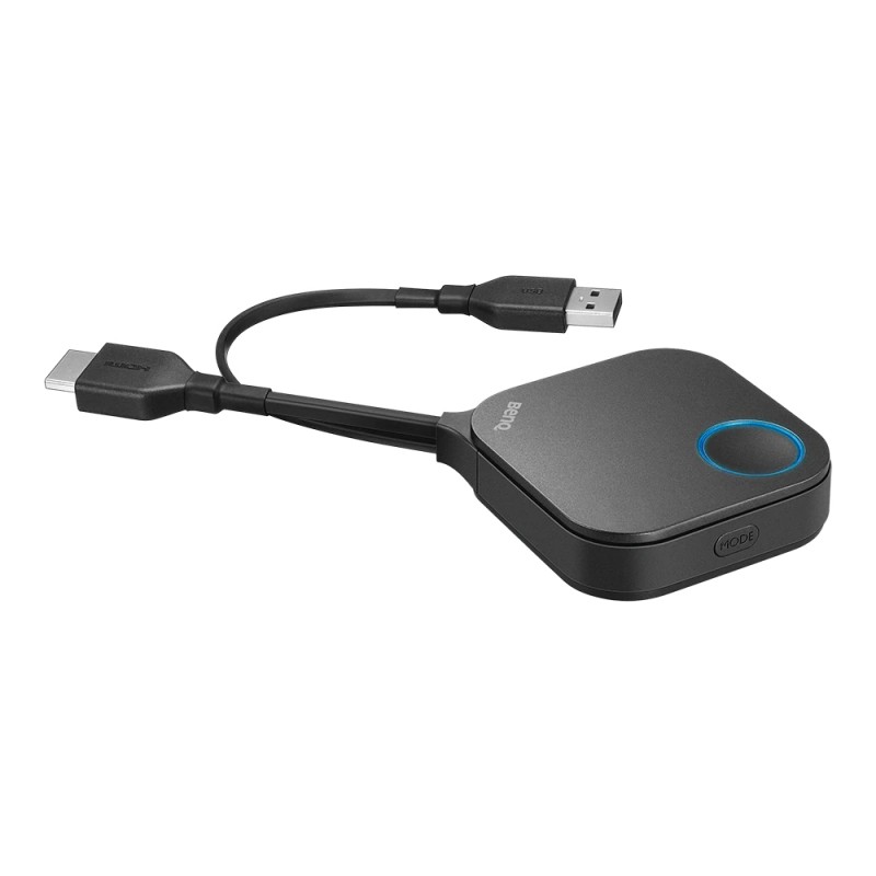 BenQ WDC10 BLACK INSTASHOW EU/UAE Presentation Device Wireless 802.11ac; Plug & Play; No Software needed; Auto Channel Selection, 5V HDMI