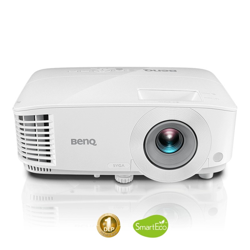 BenQ MS550, DLP, SVGA (800x600), 20 000:1, 3600 ANSI Lumens, Zoom 1.1x, Vertical Keystone, Speaker 2W, VGA, 2xHDMI, S-Video, RCA, VGA