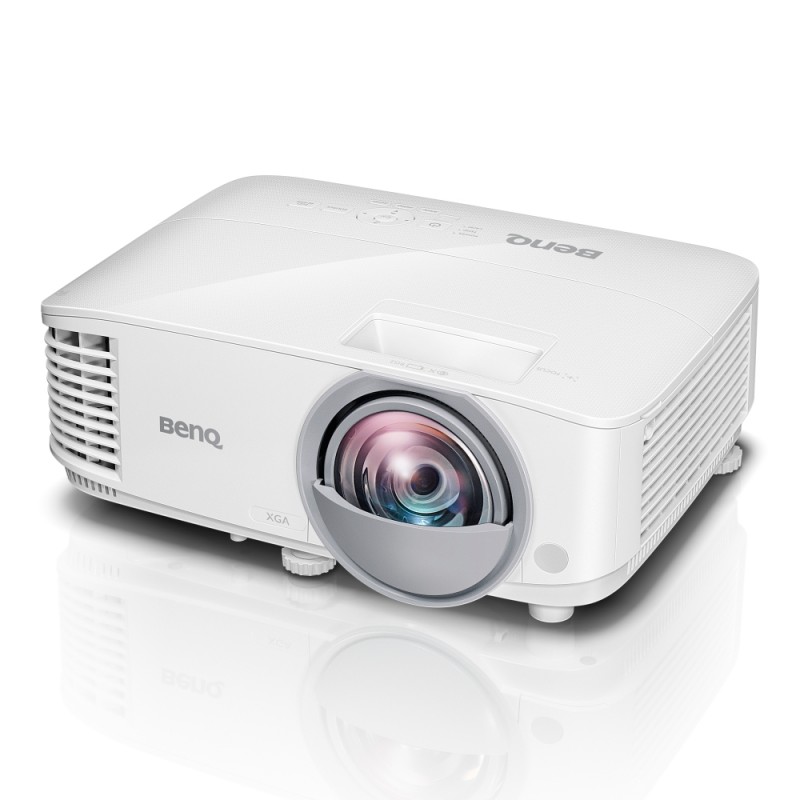 BenQ MX808ST, Short Throw, DLP, XGA(1024x768), 12 000:1, 3000 ANSI Lumens, VGA, HDMI, USB(typeA), Speaker, Optional interactive