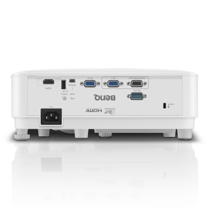 BenQ MX808ST, Short Throw, DLP, XGA(1024x768), 12 000:1, 3000 ANSI Lumens, VGA, HDMI, USB(typeA), Speaker, Optional interactive