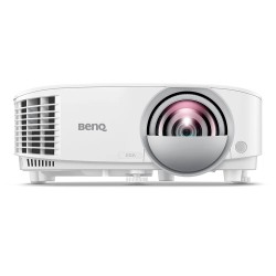 BenQ MX808STH, Short Throw, DLP, XGA (1024x768), 20 000:1, 3600 ANSI Lumens, Anti-Dust Sensor, VGA, 2xHDMI, VGA out, Audio in/out, RS232, USB (typeA) 5V/1.5A, Speaker 1x10W, Optional interactive kit(PW02/PT12), Optional QCast QP20, White