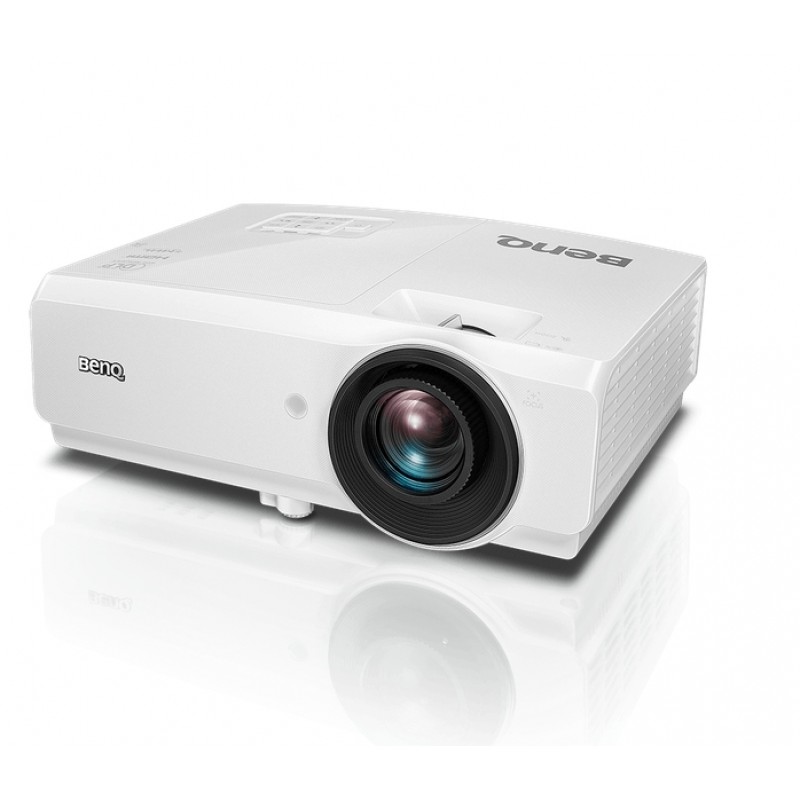 BenQ SW752+, Installation Projector, DLP, WXGA, 5000 ANSI Lumens, 13,000:1; Zoom 1.5X, Corner fit, Network Control and Management, 10Wx1