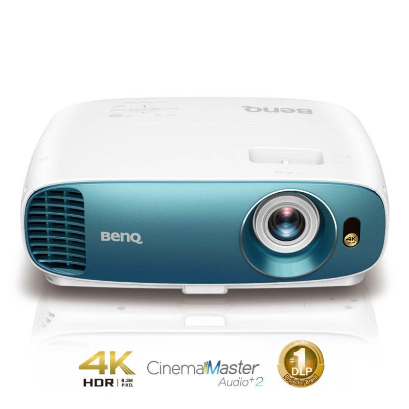 BenQ TK800M, Projector for Sports Fans, 4K HDR, DLP, 4K UHD (3840x2160), 10 000:1, 3000 ANSI Lumens, Zoom 1.1x, 96% Rec.709 Coverage