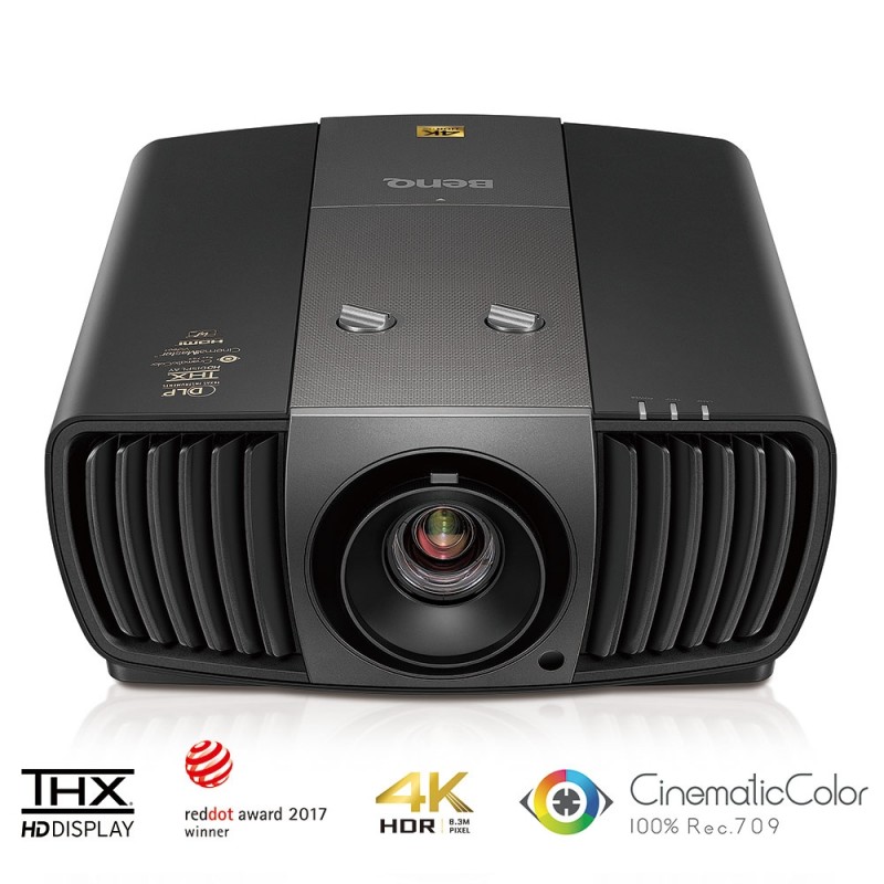 BenQ W11000H, DLP, 4K (3840x2160), 50 000:1, 2200 ANSI Lumens, Pro Cinema Projector, THX technology, CinematicColor, HDR, Horizontal and