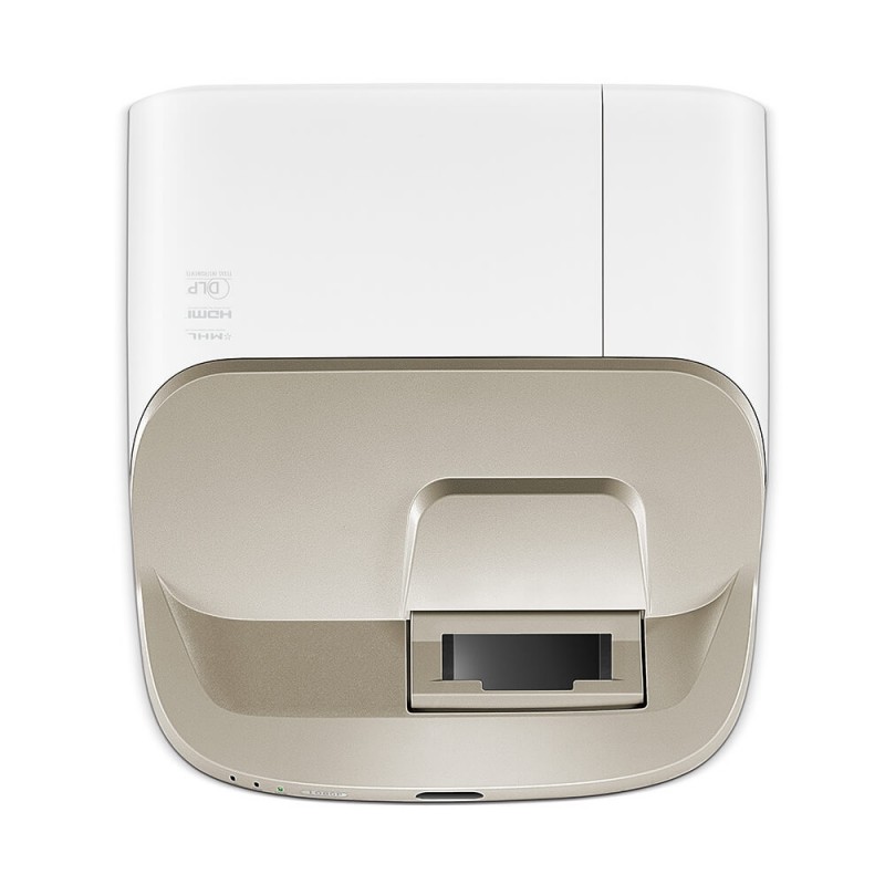 BenQ W1600UST Ultra Short Throw, DLP, 1080p, Home Cinema Projector, 100 screen from 170 mm, 140 screen from 373 mm, 3300 ANSI Lumens