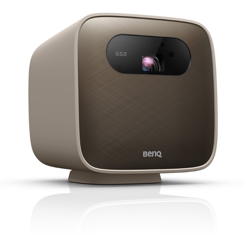 BenQ GS2, Wireless Portable LED Projector, 720p (1280x720), 500 ANSI Lumens, 35@1m, WiFi, Bluetooth, IPX2, Contrast 100,000:1, Auto