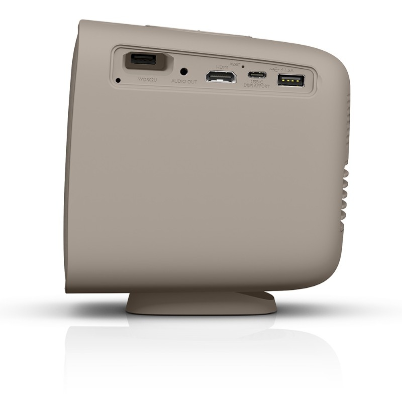BenQ GS2, Wireless Portable LED Projector, 720p (1280x720), 500 ANSI Lumens, 35@1m, WiFi, Bluetooth, IPX2, Contrast 100,000:1, Auto