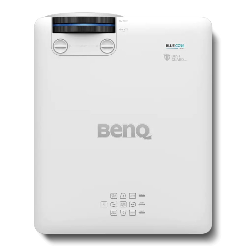 BenQ LU785 DLP, BlueCore Laser, WUXGA 1920x1200, Brightness 6000AL, Contrast 3,000,000:1, 20,000 hrs life, Big Zoom 1.65x, H/V lens
