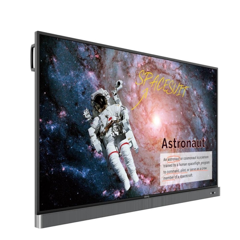 BenQ RM7502K 75 Educ. 4K Touch: IR 20 points LED; 8ms, 3840x2160, 350 nits; 1100:1; VAngle (H/V CR=10): 178/178; Color g.: 72%;