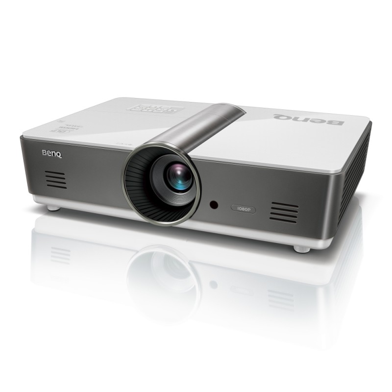 BenQ MH760, DLP, 1080p (1920x1080), 3 000:1, 5000 ANSI Lumens, VGA, HDMI, RCA, LAN, Speakers 2x10W, 3D Ready, White, 9H.JH277.1HE
