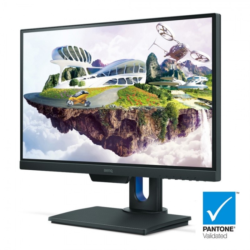 BenQ PD2500Q, 25 IPS LED, 4ms, 2560x1440 2K QHD, Designer Monitor, 100% sRGB, Eye Care, B.I., Flicker-free, 1000:1, DCR: 20M:1, 8bit