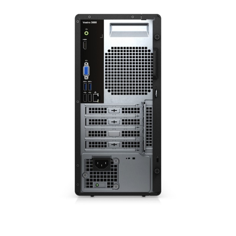 Dell Vostro 3888 MT, Intel Core i5-10400 (12M Cache, up to 4.3 GHz), 8GB (1x8GB) 2666MHz DDR4, 512GB SSD PCIe M.2, DVD+/-RW, Intel UHD
