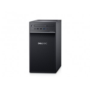 Dell PowerEdge T40, Intel Xeon E-2224G (3.5GHz, up to 4.7GHz, 4C/4T, 8MB), NO RAM , 4x DIMMs UDIMM DDR4 support ECC and Non ECC 2666 MT/s, 1TB 7.2K RPM SATA HDD, up to 3 Hard Drives, No RAID with Embedded SATA, DVD+/-RW, 3Y NBD