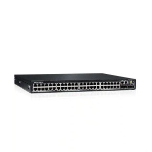 Dell EMC PowerSwitch N3248X-ON, 48x RJ45 10M/100M/1G/2.5G/5G/10G auto-sensing ports, 4x 25G SFP28 ports, 2X 100G QSFP28 ports, 1x 550W AC PSU included, OS6