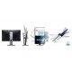 Dell P2319H, 23 Wide LED Anti-Glare, IPS Panel, 5ms, 1000:1, 250 cd/m2, 1920x1080 FullHD, VGA, HDMI, DP, USB 3.0, Height Adjustable