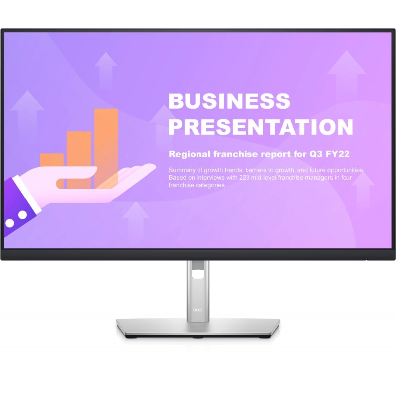 Dell P2722HE, 27 Wide LED Anti-Glare, IPS Panel, 5ms, 1000:1, 300 cd/m2, 1920x1080 FullHD, 99% sRGB, VGA, HDMI, DP, USB Type-C, USB 5