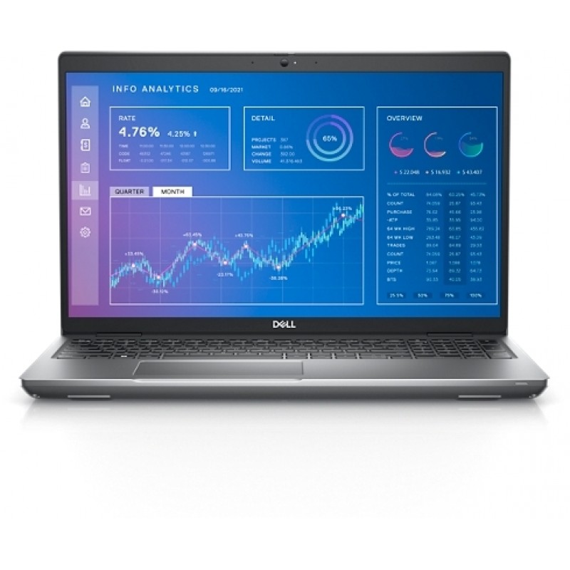 Dell Precision 3571, Intel Core i7-12800H Vpro (24M Cache, up to 4.8 GHz), 15.6 FHD (1920x1080) AG, 16GB 4800MHz DDR5, 512GB SSD PCIe