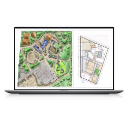 Лаптоп Dell Precision 5770, i7-12700H, 17" UHD+ Тouch (3840x2400) WLED, NVIDIA RTX A2000 8GB GDDR6, 16GB DDR5 4800MHz, 512GB M.2 NVMe SSD