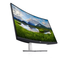Dell  S3221QS, 32" Curved 4К AG, VA, 4ms, 3000:1, 300 cd/m2, UHD (3840x2160),  AMD Radeon FreeSync, 99% sRGB, HDMI, DP, USB 3.0 hub, Speakers,  Audio Line-out, Height Adjustable, Tilt, Black
