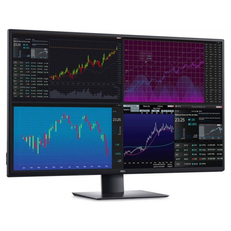 Dell U4320Q, 42.5 4K UltraSharp AG, IPS, 5ms, 1000:1, 350 cd/m2, (3840x2160), 99% sRGB, HDMI, DP, USB 3.1, USB-C, Height Adjustable