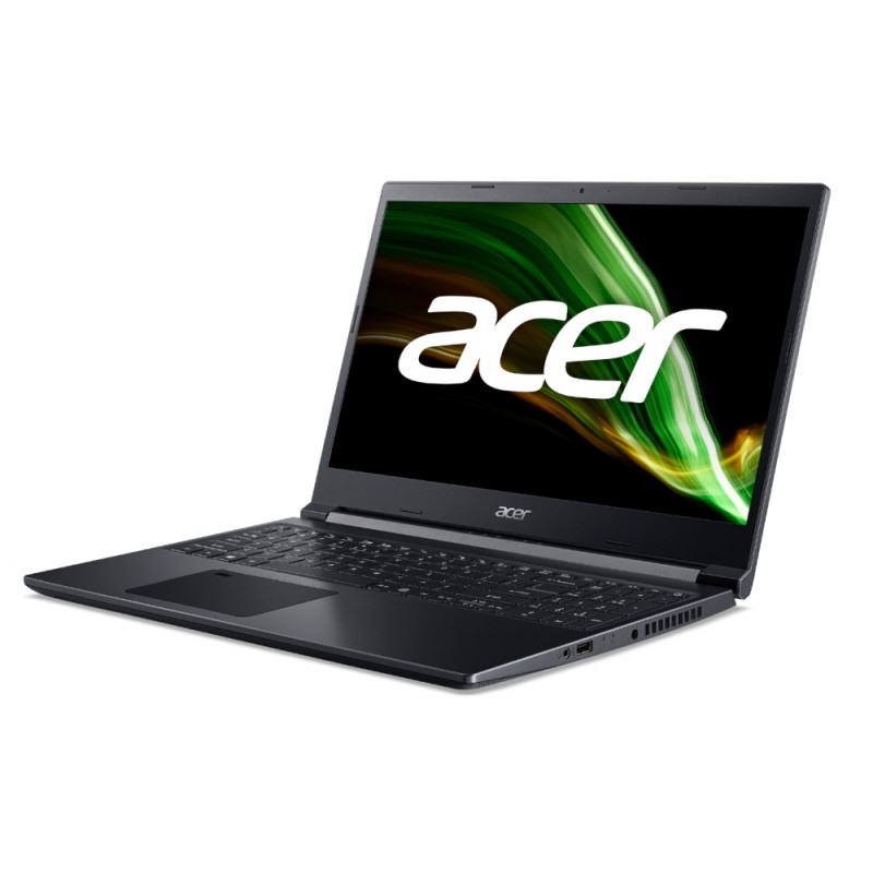 Acer Aspire 7, A715-42G-R8UF, AMD Ryzen 5 5500U (2.1GHz up to 4.0GHz, 8MB), 15.6 FHD IPS, 8GB DDR4 3200 (1 slot), 512GB NVMe SSD, GTX