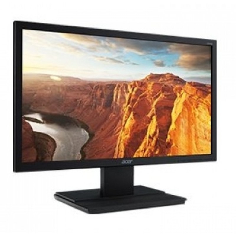 Acer V196HQLAb, 18.5 Wide TN LED, Anti-Glare, 5 ms, 100M:1, 200 cd/m2; 1366x768, VGA, MPRII, ES7.0, Black Matt, UM.XV6EE.A03
