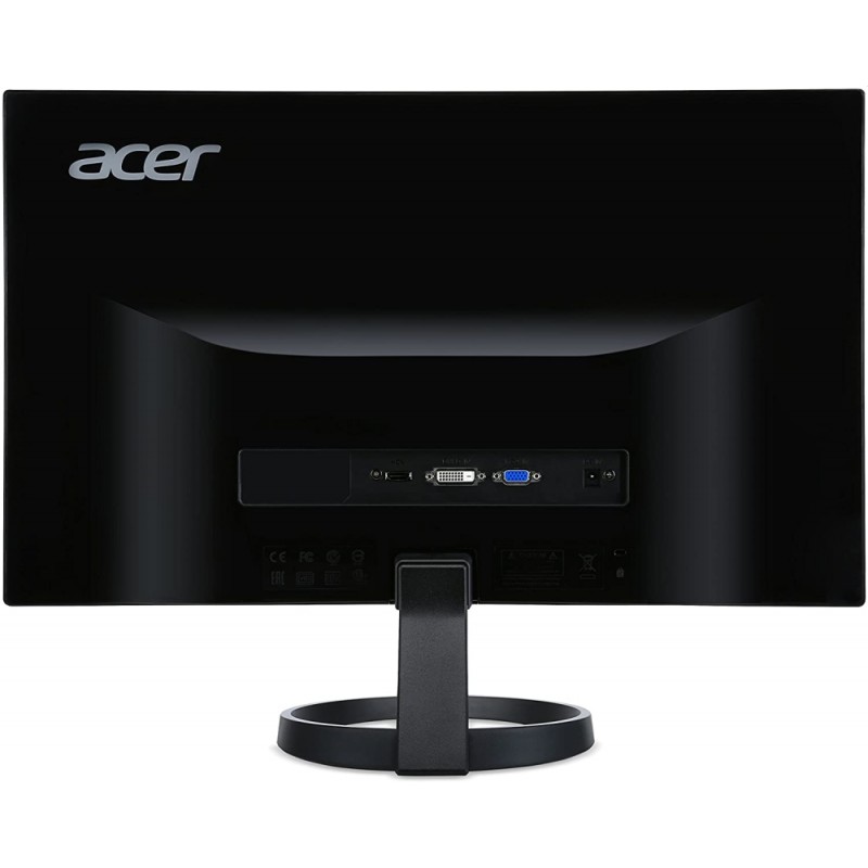 Acer R240HYbidx, 23.8 Wide IPS, Anti-Glare, ZeroFrame, FlikerLess, 4ms, 100M:1, 250nits, 1920x1080 FHD, 60Hz, HDMI, VGA, DVI, Audio out