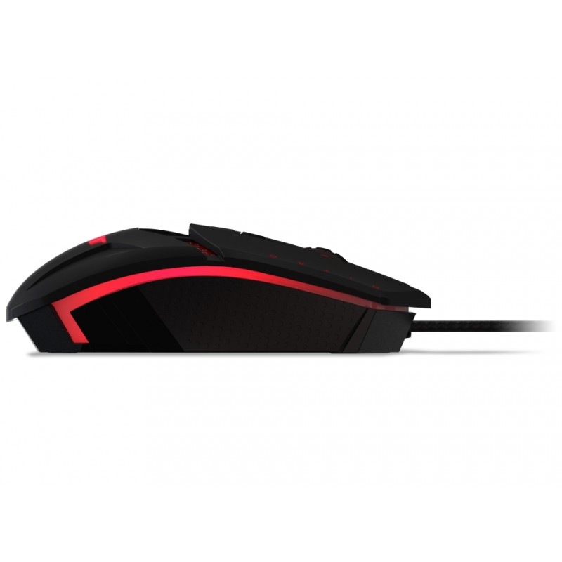 Acer Nitro Gaming Mouse Retail Pack, up to 4000 DPI, 6-level DPI Switch, 4 x 5g weights to customize, Burst Fire button, NP.MCE11.00G
