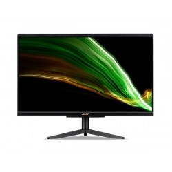 Acer Aspire C24-1600 23.8" FHD AiO, Intel Pentium Silver N6005 (up to 3.30GHz, 4MB), 8GB DDR4 (up to 16GB), 512GB SSD, no DVD, Intel UHD Graphics, HDMI, 2xUSB 3.2, USB 2.0, SD Card Reader, RJ-45, Cam., KBD& Mouse USB, Tilt, NO OS, 2Y Warranty