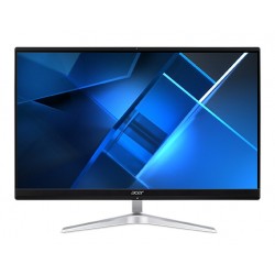Acer Veriton EZ2740G, 23.8" FHD AiO, Core i5-1135G7 (up to 4.20GHz, 8MB), 8GB DDR4 (up to 32GB), 512GB SSD, no DVD, Intel Iris Xe Graphics, HDMI, 2xUSB 3.2, USB 2.0, Card Reader, RJ-45, Cam., KBD& Mouse USB, Tilt, NO OS, 3Y Warranty