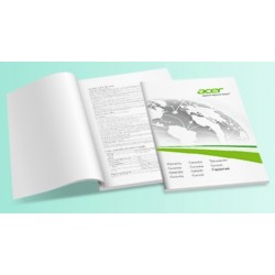 Acer Care Plus 3Y Warranty Extension for Desktops Veriton/Extensa, Carry In, Virtual Booklet