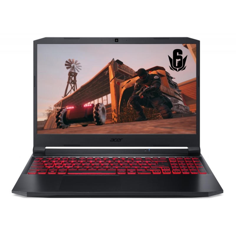 Acer Nitro 5, AN515-57-50NF, Intel Core i5-11400H(2.7GHz up to 4.5GHz, 12MB), 15.6 FHD IPS 144Hz, 8GB DDR4 3200MHz(1 slot free), 512GB